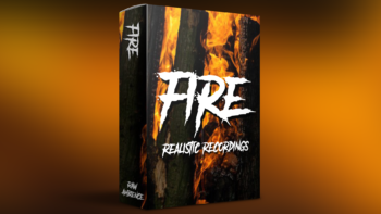 Crackling fire sound effects – high-quality audio for films, games, and relaxation.