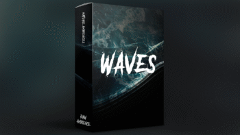 Ocean waves crashing and rolling on the shore, representing high-resolution nature ambience recordings