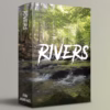 High-resolution image representing a river ambience sound pack with birdsong and natural textures for immersive sound design.