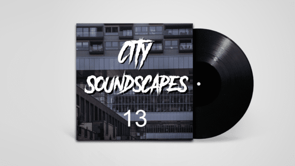 Cover image for City Soundscapes Library featuring urban street scenes 13