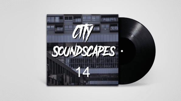 Cover image for City Soundscapes Library featuring urban street scenes 14