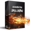 Fire spell casting sound effects pack – elemental fire magic SFX for games and film