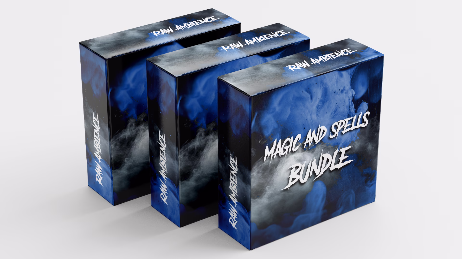 Magic & Spells Sound Effects Bundle Cover – 50 fantasy spell SFX for games and videos
