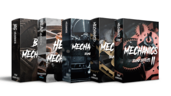 Cover image for the Ultimate Mechanical Sound Effects Bundle – 650+ industrial machine and gear sound effects