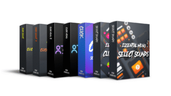 Ultimate UI Click & Select SFX Bundle – 1,055 UI sound effects including clicks, toggles, and selects