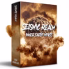 Seismic Realm cover art — cavernous underground impacts and deep earth rumbles for cinematic and game sound design