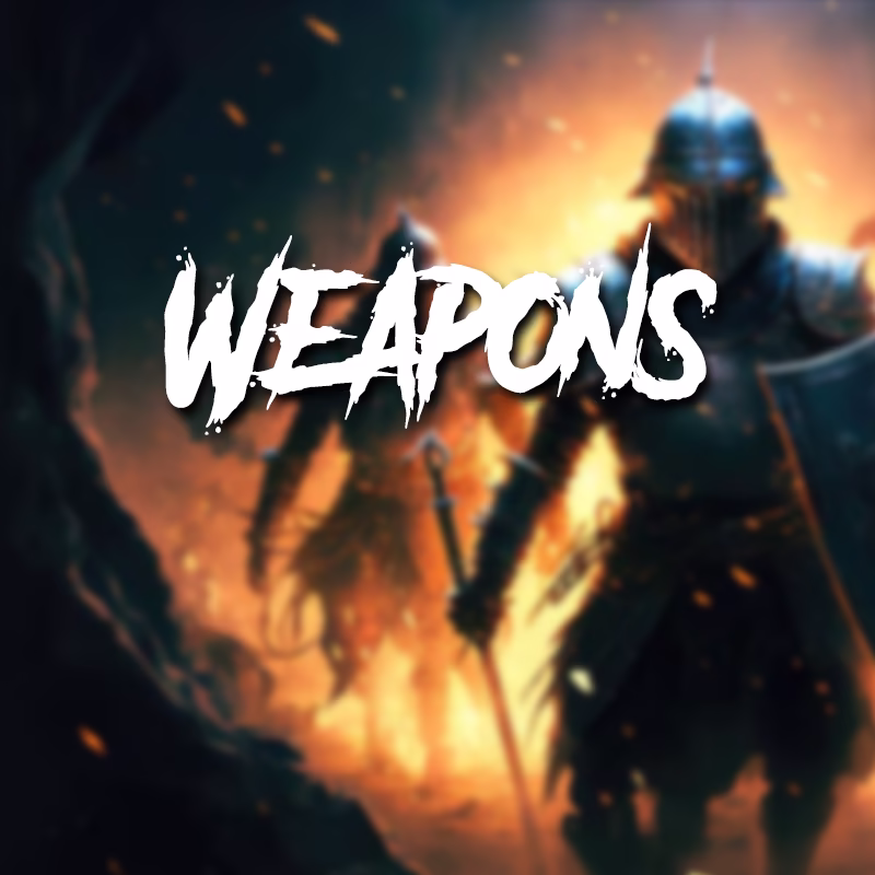 Weapon sound effects for guns, melee weapons, and combat action