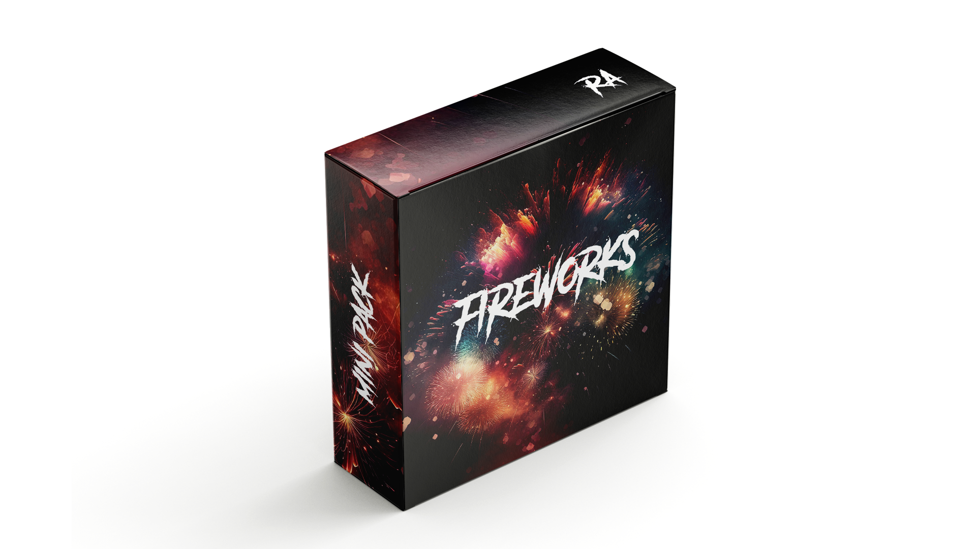 Fireworks exploding in a dark night sky – Fireworks Mini Pack high-resolution sound effects cover